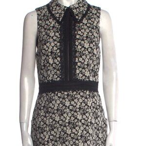 Alice + Olivia Floral Print Mini Dress Size 2